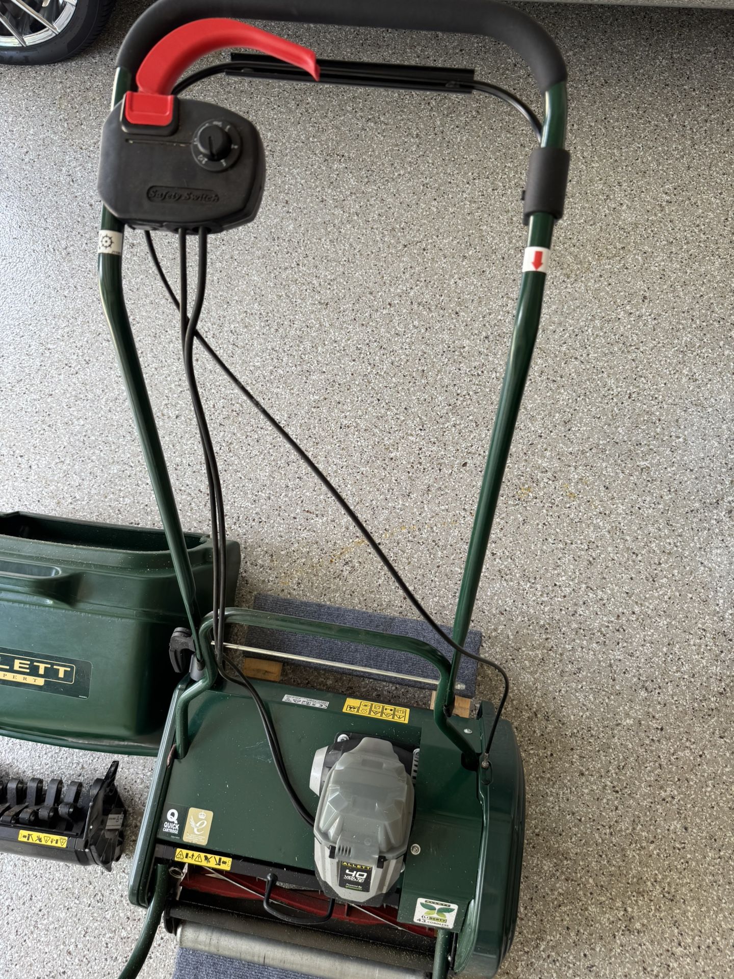 Allett Cylinder Reel Mower