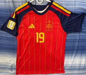 Spain 2026 Home Jersey #19 LAMINE YAMAL