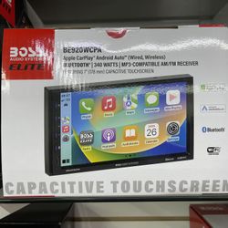 Boss Elite Wireless Apple CarPlay Touchscreen stereo system