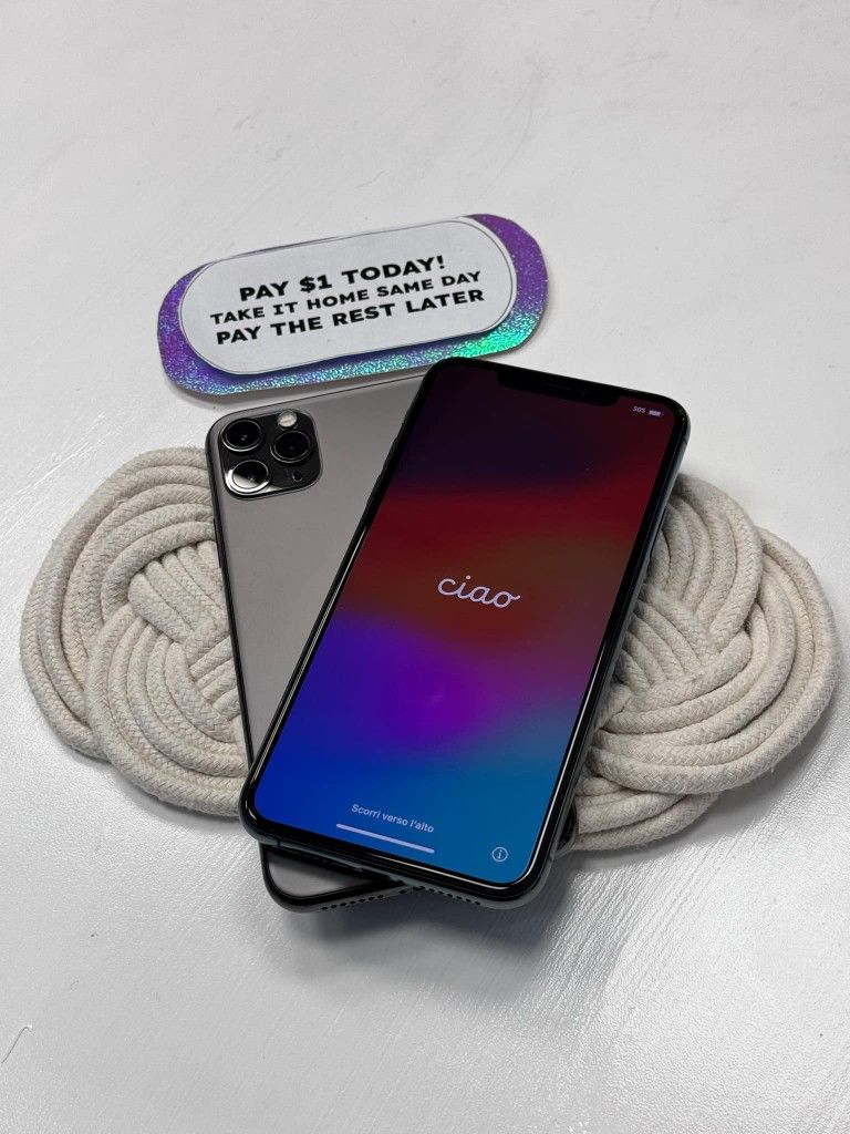 Apple iPhone 11 Pro Max - Pay $5 and the rest later