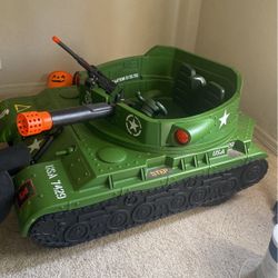 Power Wheel Kids Tank