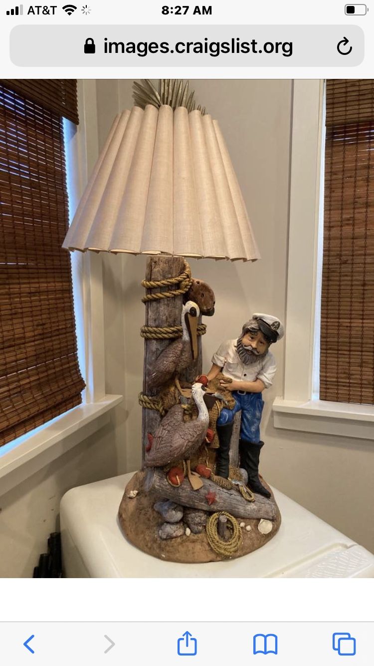 Vintage Lamp - Apsit Bros CA!!!