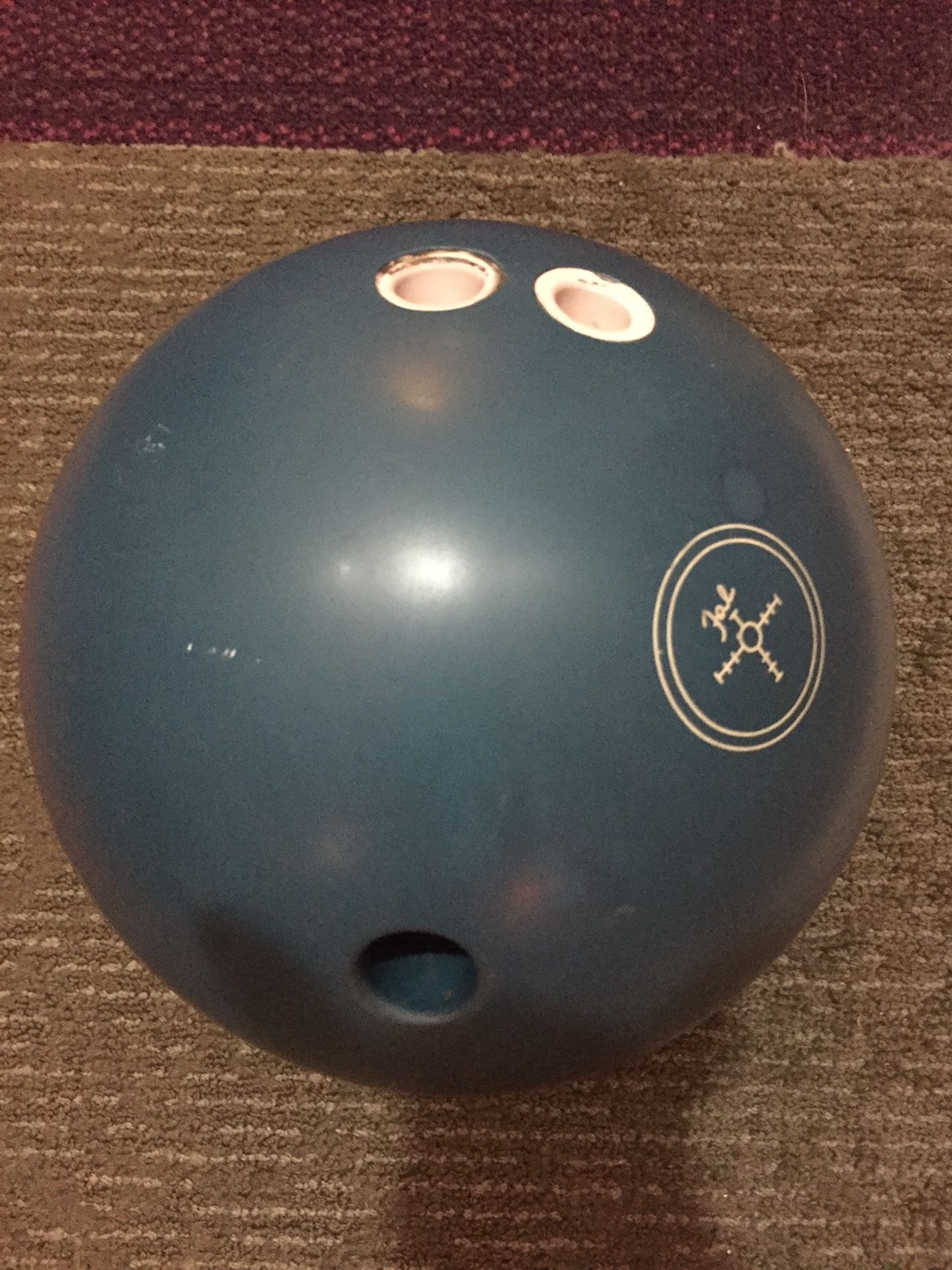 Faball blue hammer bowling ball