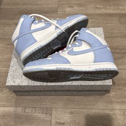 Size M9.5 W11 - Nike Dunk High Aluminum