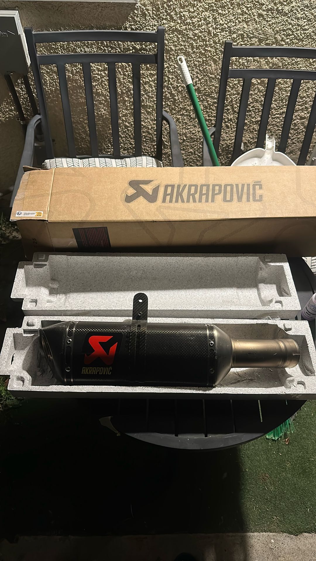S1000RR Akrapovic Exhaust Slip On OBO