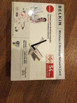 Belkin Wireless G Desktop Network Card