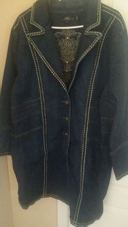 Women Jean Coat