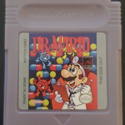 Dr Mario GB Gameboy Video Game Cartridge
