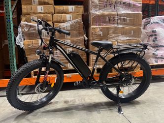 Large-tired electric bicycle