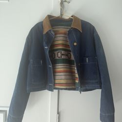 Women’s Gucci Cropped Denim Jacket Size M