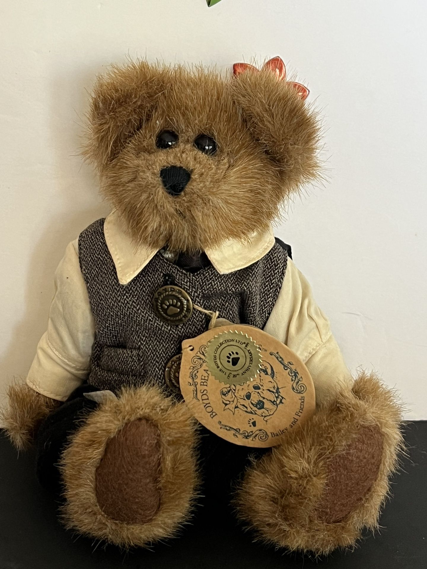 BOYDS BEAR - EDMUND T. BOYD - 8 INCH LIKE BRAND NEW WITH TAGS