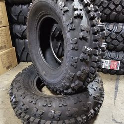 New Set 21x7.00-10 Quad Atv Tires Llantas Nuevas Para Cuatrimotos 21-7-10