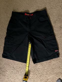 JNCO black cargo shorts