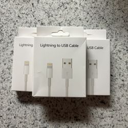 3ft Lightning Cable To USB 
