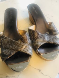 AUTHENTIC JIMMY CHOO wedge sandals