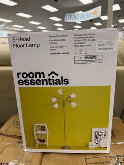 5-Head Floor Lamp – Room Essentials