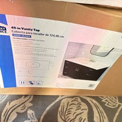 Bathroom top brand new $160