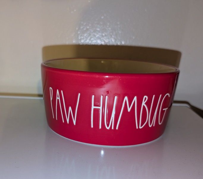 Christmas Dog Bowl 