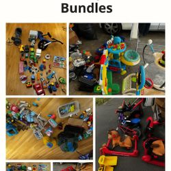 Huge Kid’s Toy Bundle – Bikes, Ride-ons, Baby Activity Gear –per bundle or Take All!
