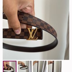 Louis Vuitton Brown Belt Bag with Monogram