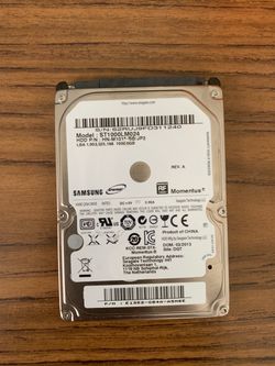 Samsung Spinpoint 1TB 2.5" Hard Drive ST1000LM024