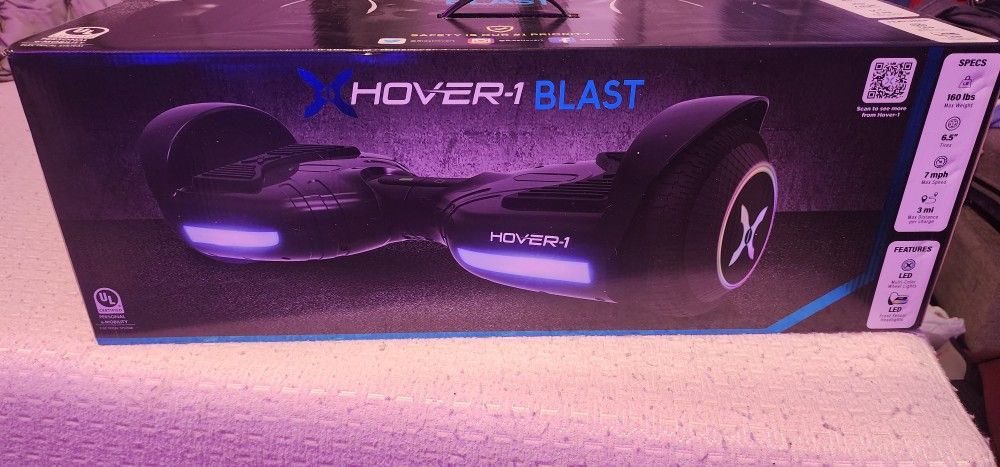 Hover 1 Hover Blast Hoverboard. Never Opened