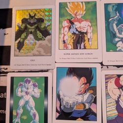 DragonBall Z Japanese Trading Cards 