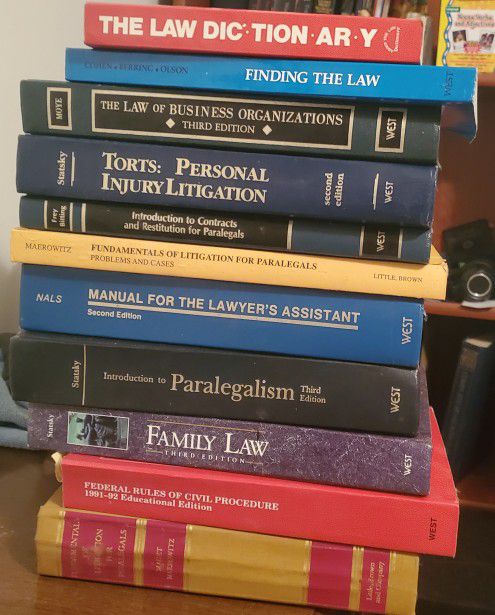 Law Books For The Paralegal