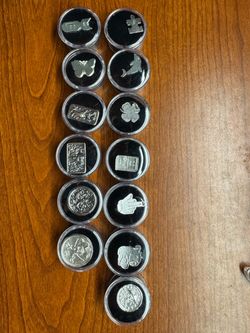 Various weights .999 silver charms