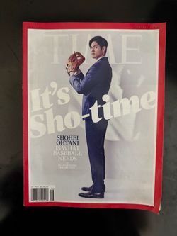 Shohei Ohtani Time Magazine