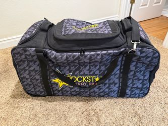 Rockstar, rolling gear bag motocross/ski