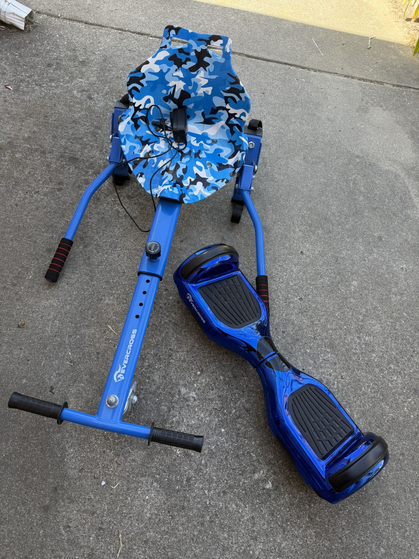 Hover Board W/ Go Kart Attachment