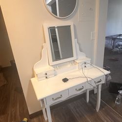 White Vanity 