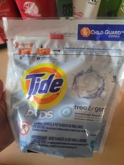 Tide Pods  Free & Gental 16 ct. 7 packs for $20 FIRM!