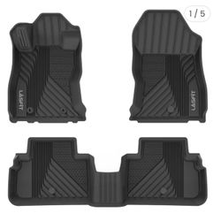 2019 - 2024 Subaru Forester LASFIT Floor Mats Fit All Weather Mats TPE Custom Fit Easy Clean Durable No-Curling Floor Liners 