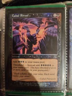 MtG Torment - Foil Cabal Ritual
