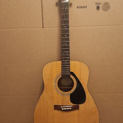 Yamaha Guitar And Case/Bag