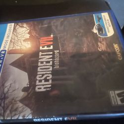 Resident evil biohazard PS4
