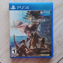 Monster Hunter World PS4 (PRICE FIRM)