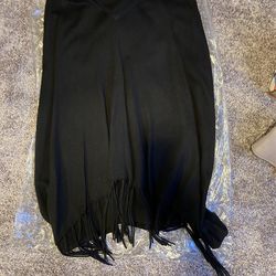 MICHAEL KORS sweater No Sleeves With Fringe 