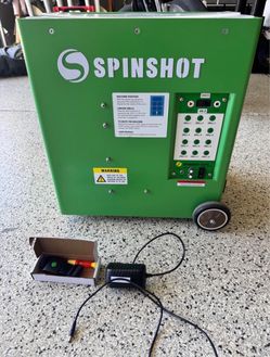 Spinshot player High speed Tennis ball machine