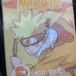 Naruto Vol. 5 Uncut Box Set 3 DVDS