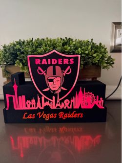 Las Vegas Raiders light box
