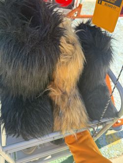 Fur Boots Different Colors