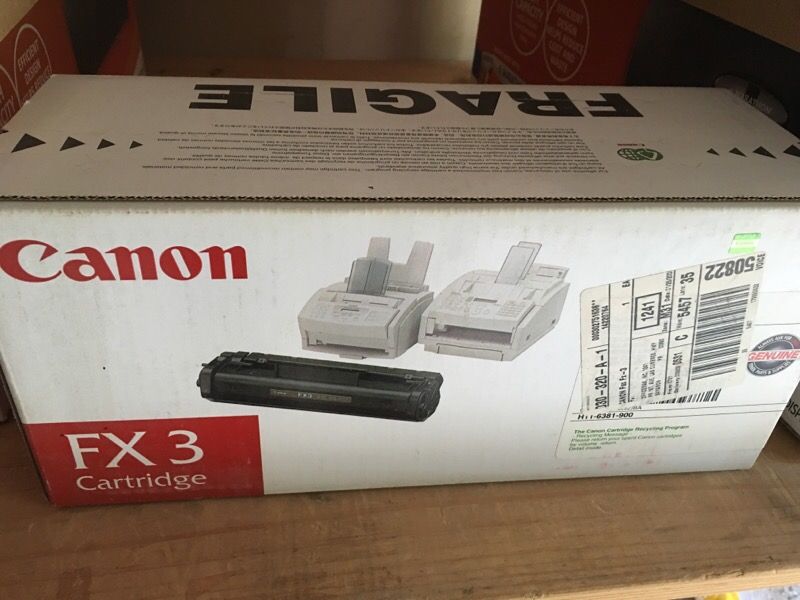 Canon FX 3 cartridge new in box