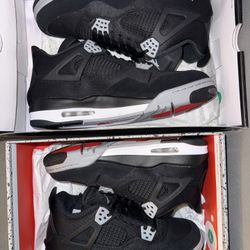 Jordan 4 Retro Black Canvas