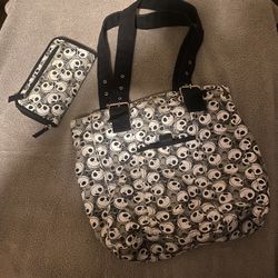 Jack Skellington Tote And Wallet 