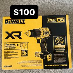 DEWALT Cordless Hammer Drill XR 1/2-in 20-volt Max Variable (Tool Only)