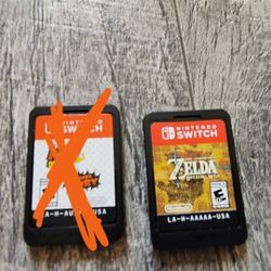 Zelda Breath Of The Wild (No Original Case)