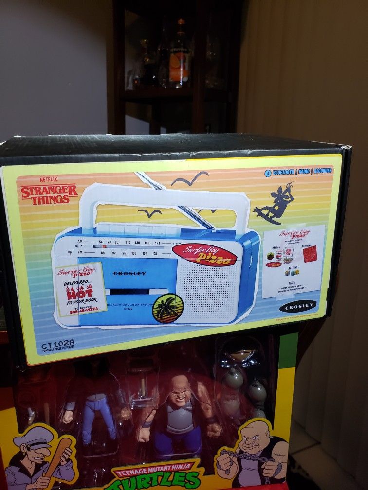 Stranger Things Crosley Radio Cassette Player Bluetooth 
